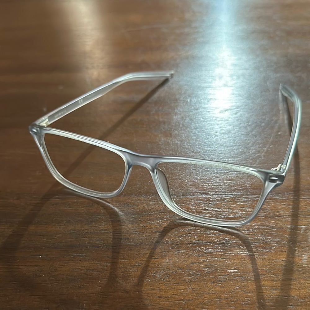 Nike 7125 Glasses Frame Only - Clear Frosted
